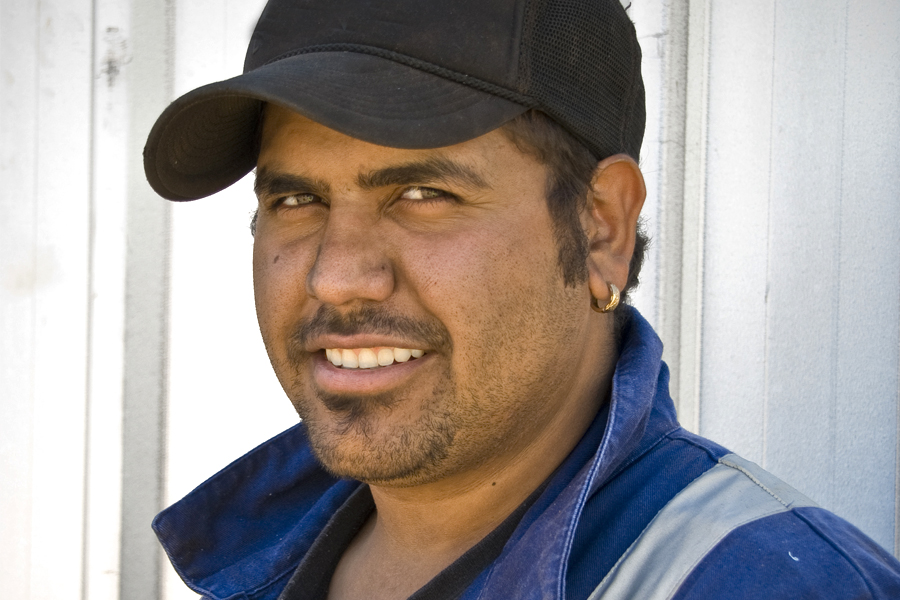Tony, a 25 year old Aboriginal man.