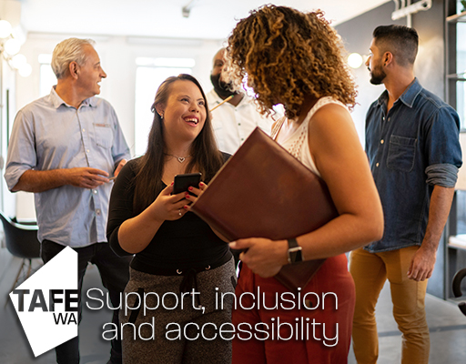 WA TAFE college support for students with disability