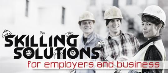 Skilling solutions for employers and business.