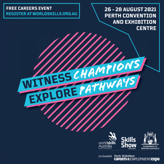 Witness champions explore pathways worldskills logo