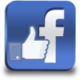 The logo for Facebook.